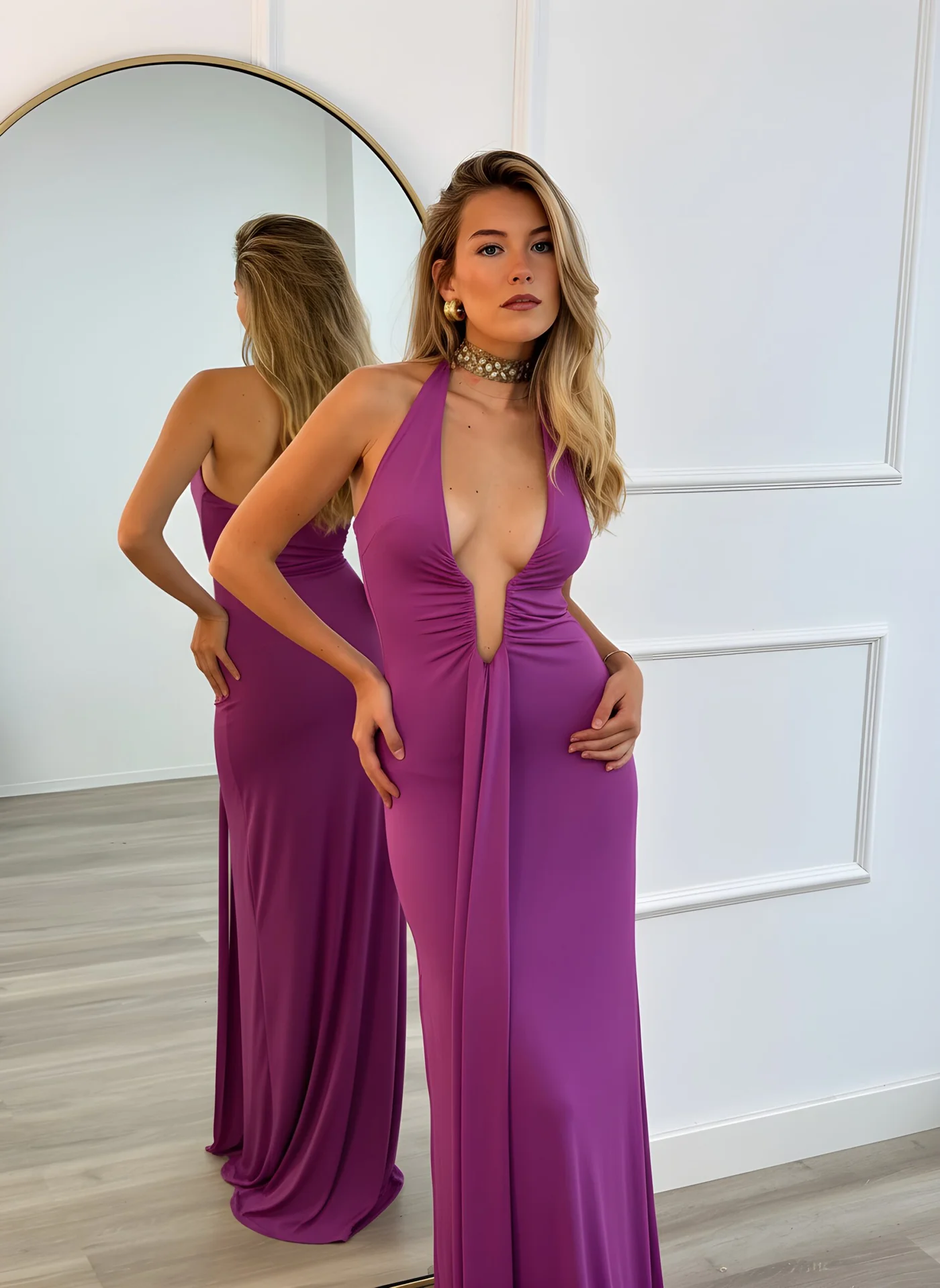 Vestido Alice Buganvilla