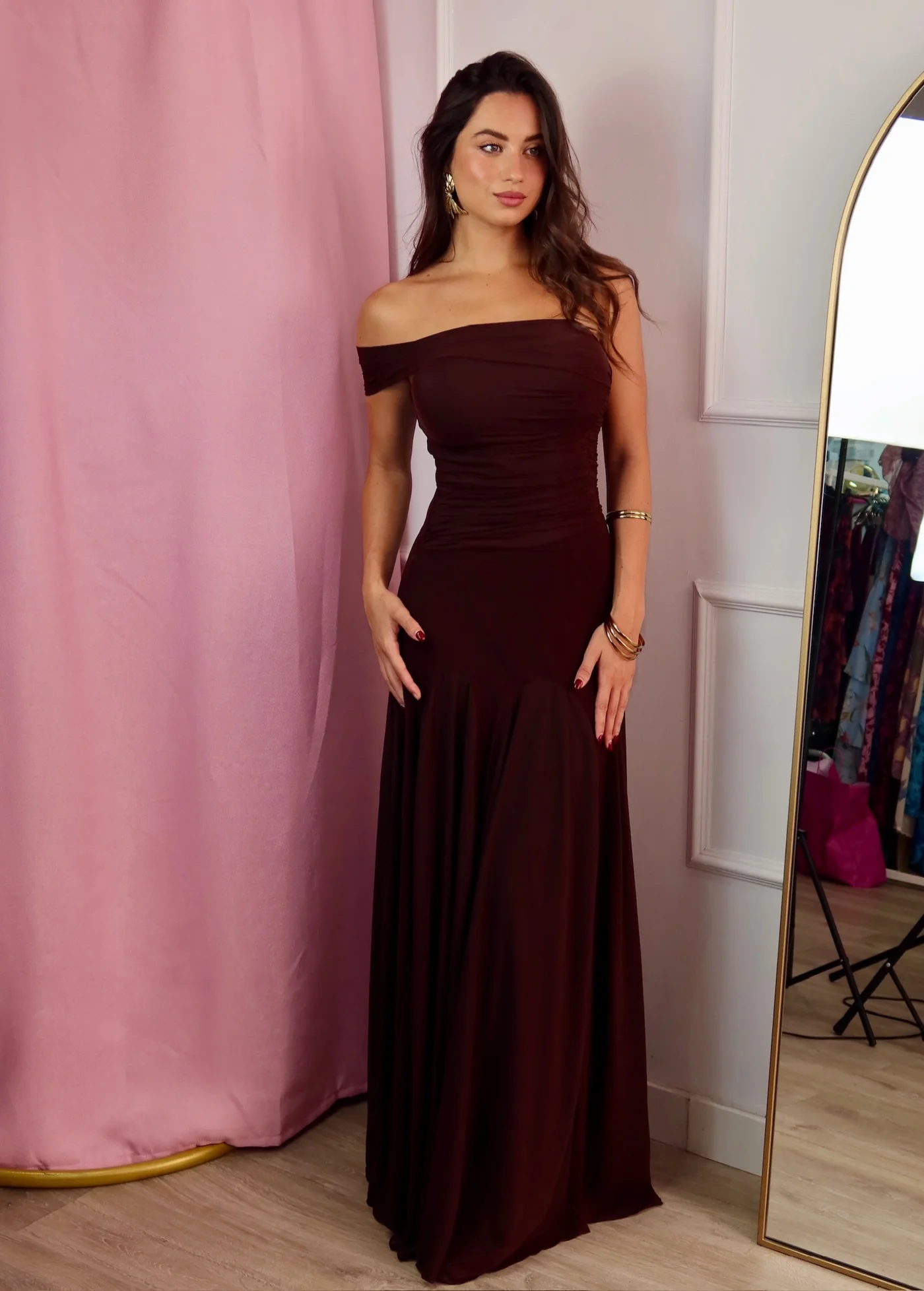 Vestido Bonaire Marrón