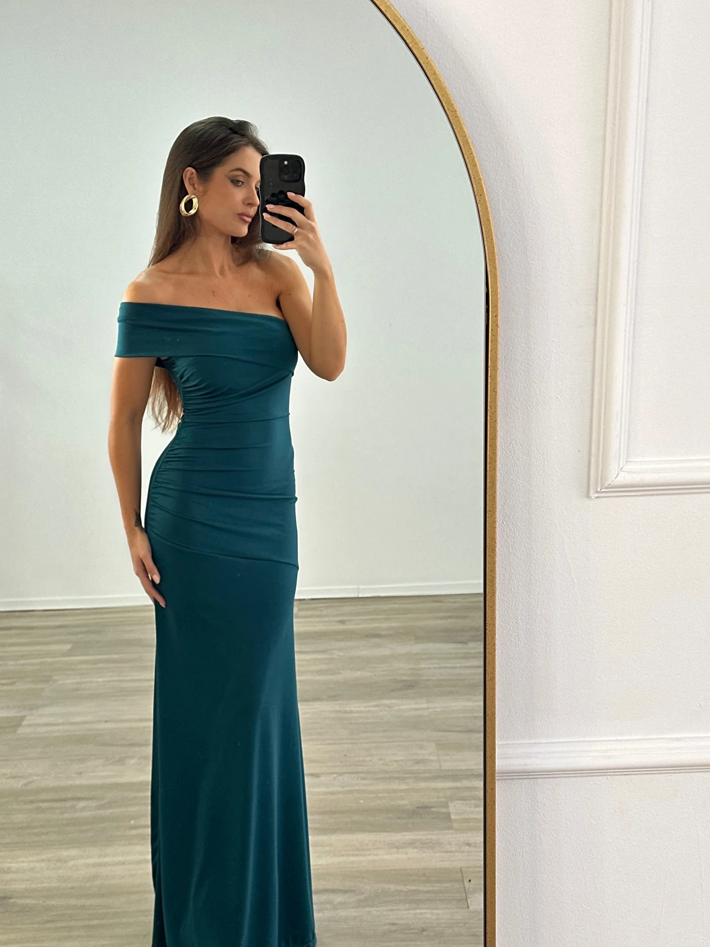 Vestido Carlotta Petroleo