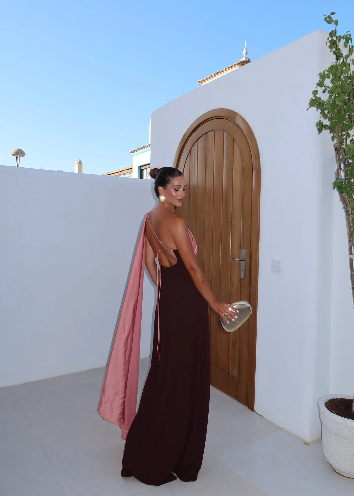 Vestido Catrisse Marrón