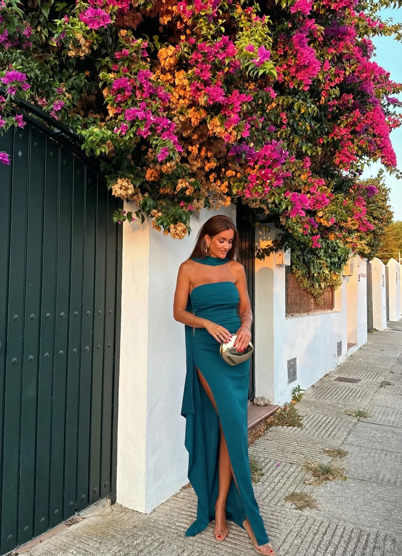 Vestido Hatti Petroleo