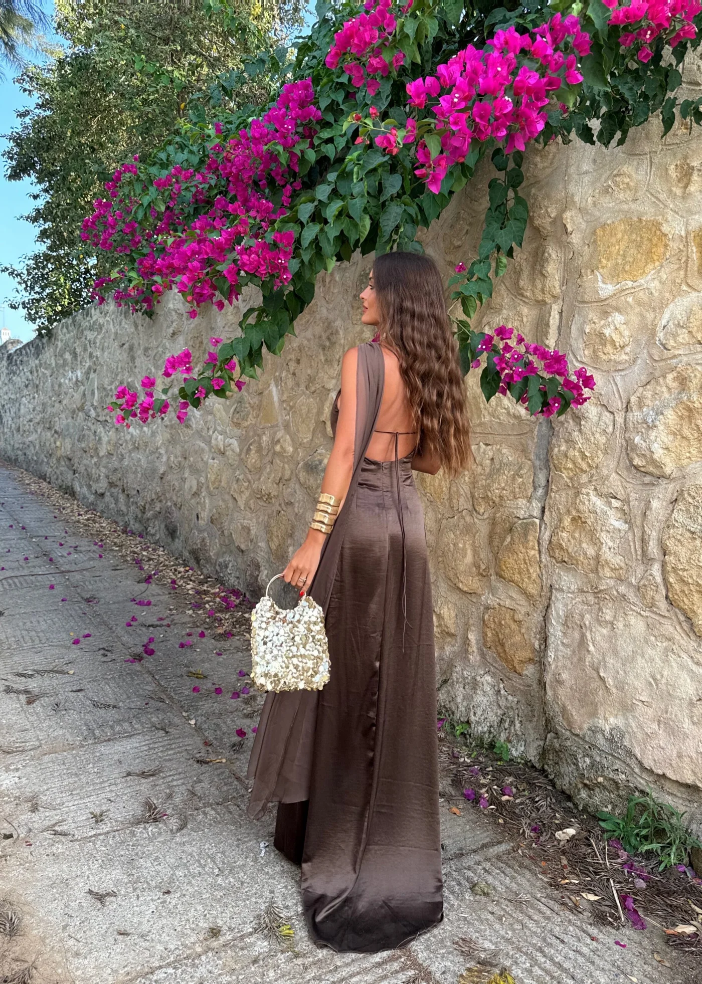 Vestido Inna Marrón
