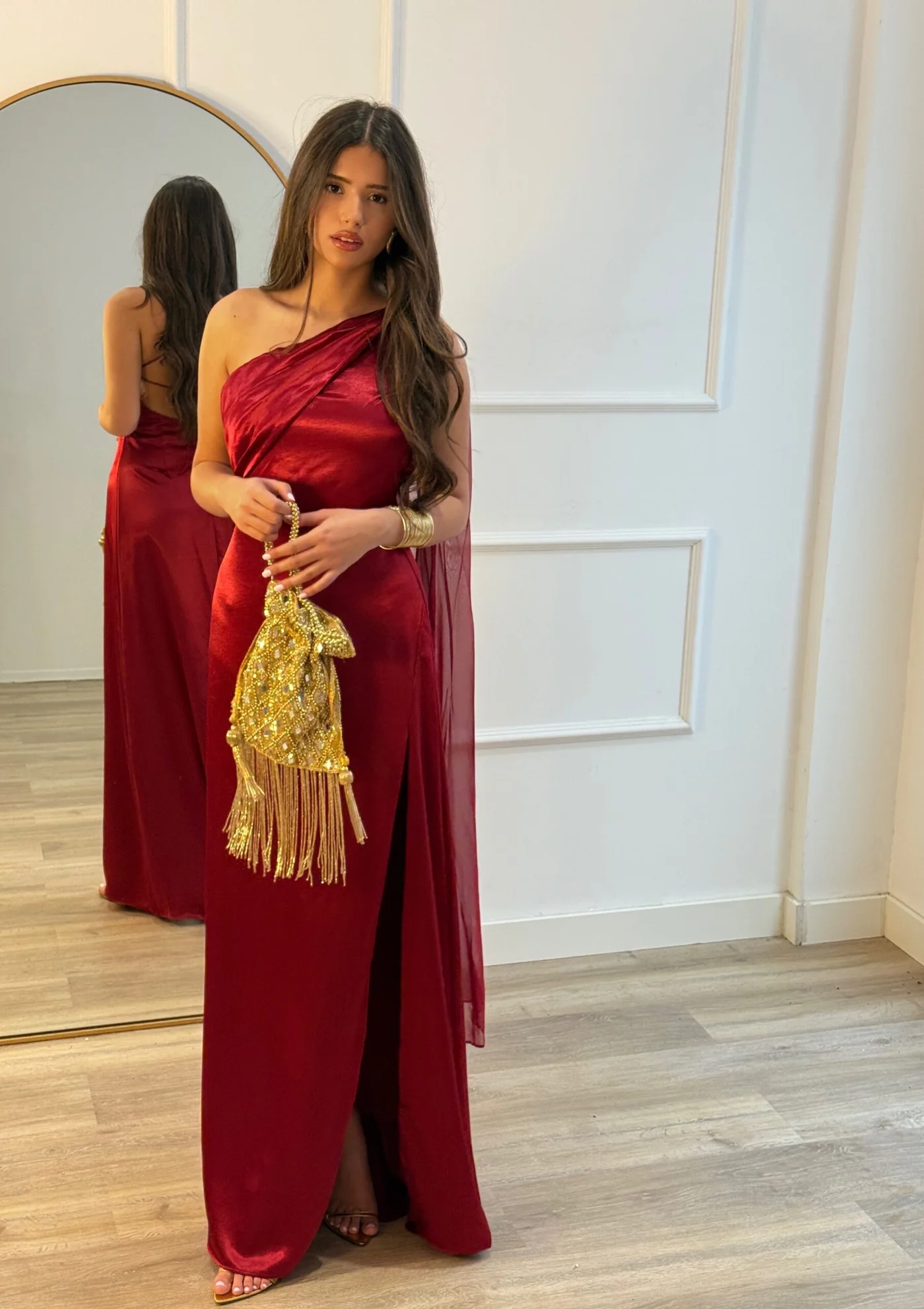 Vestido Inna Burdeos