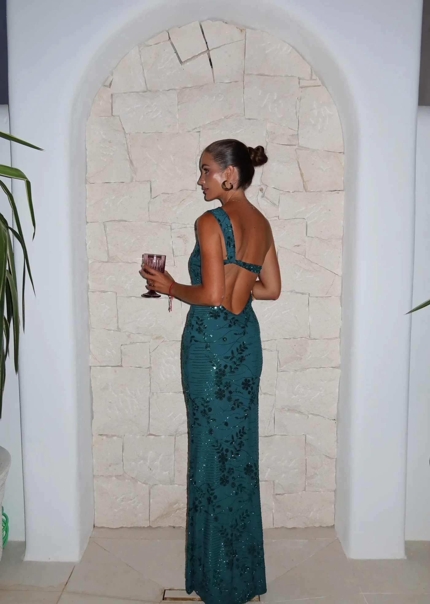 Vestido Julia Petróleo