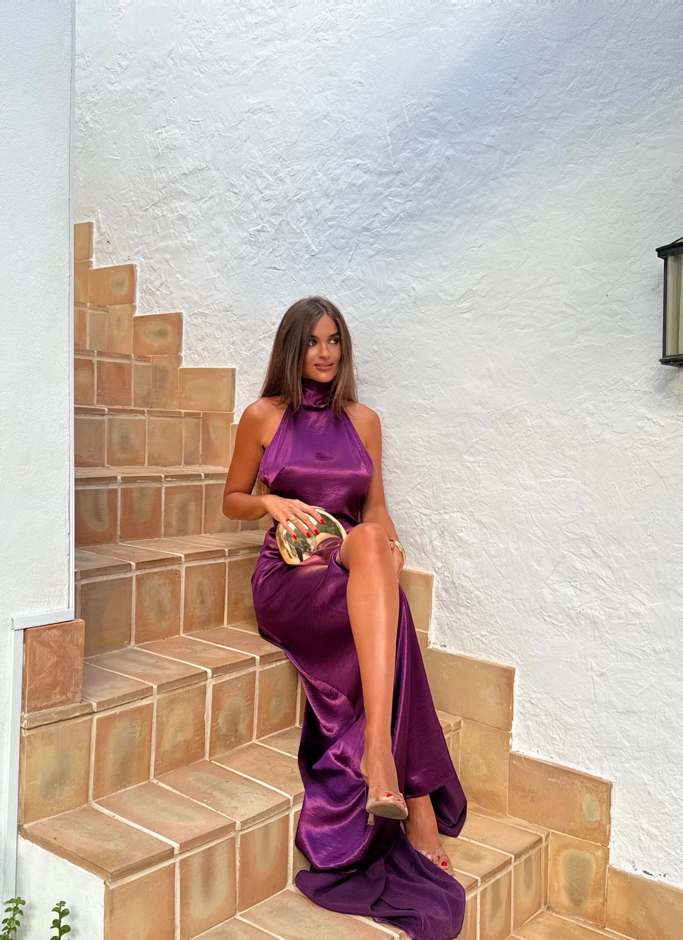 Vestido london cardenal
