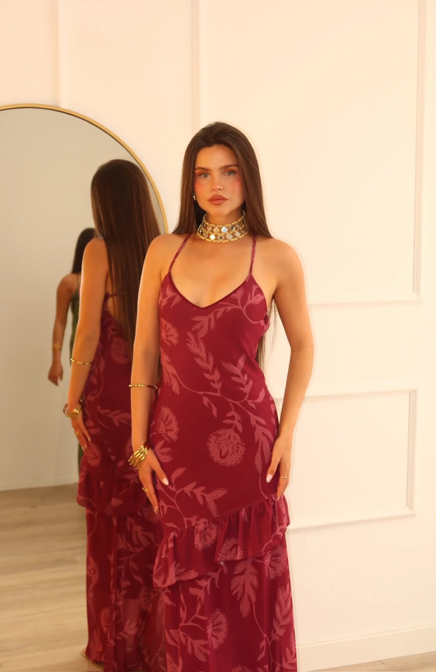 Vestido Philia Burdeos