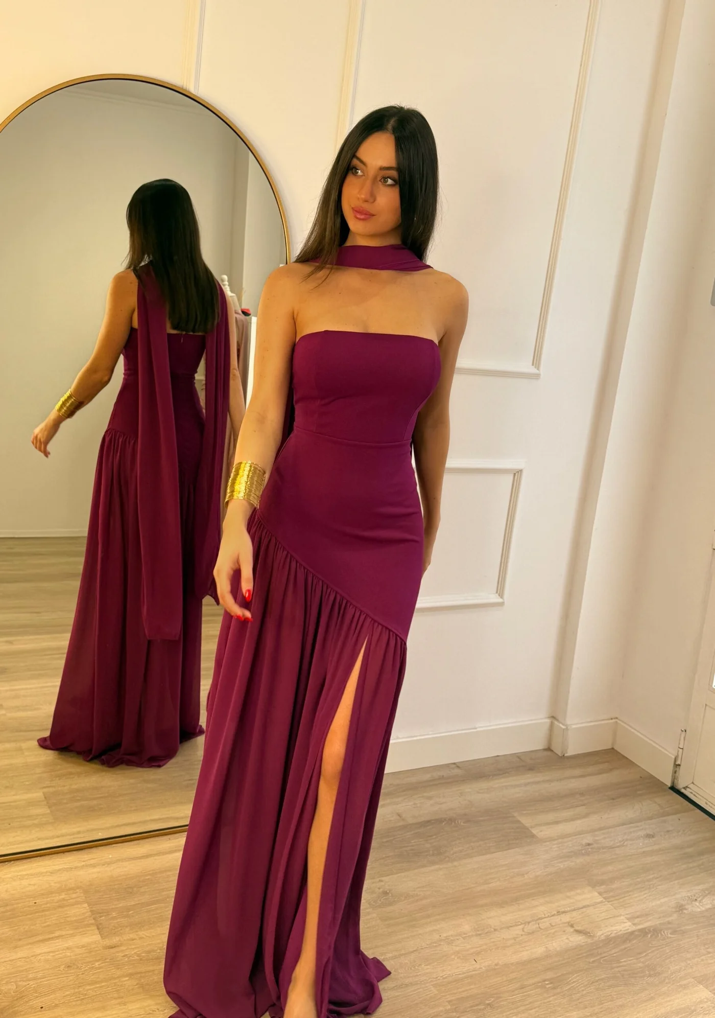Vestido Violeta Buganvilla