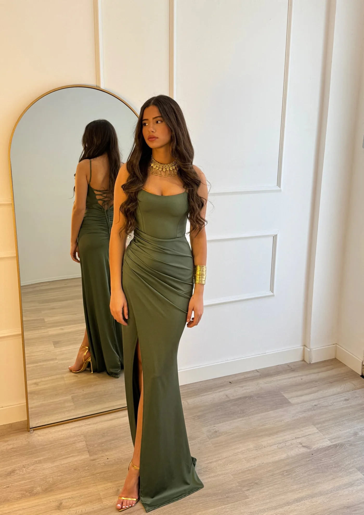 Vestido Blink Oliva
