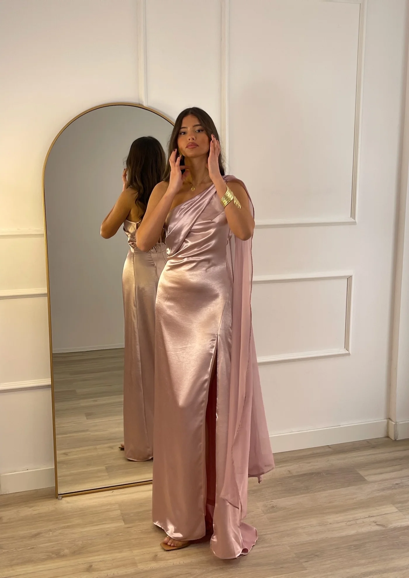 Vestido Inna Rosa Palo