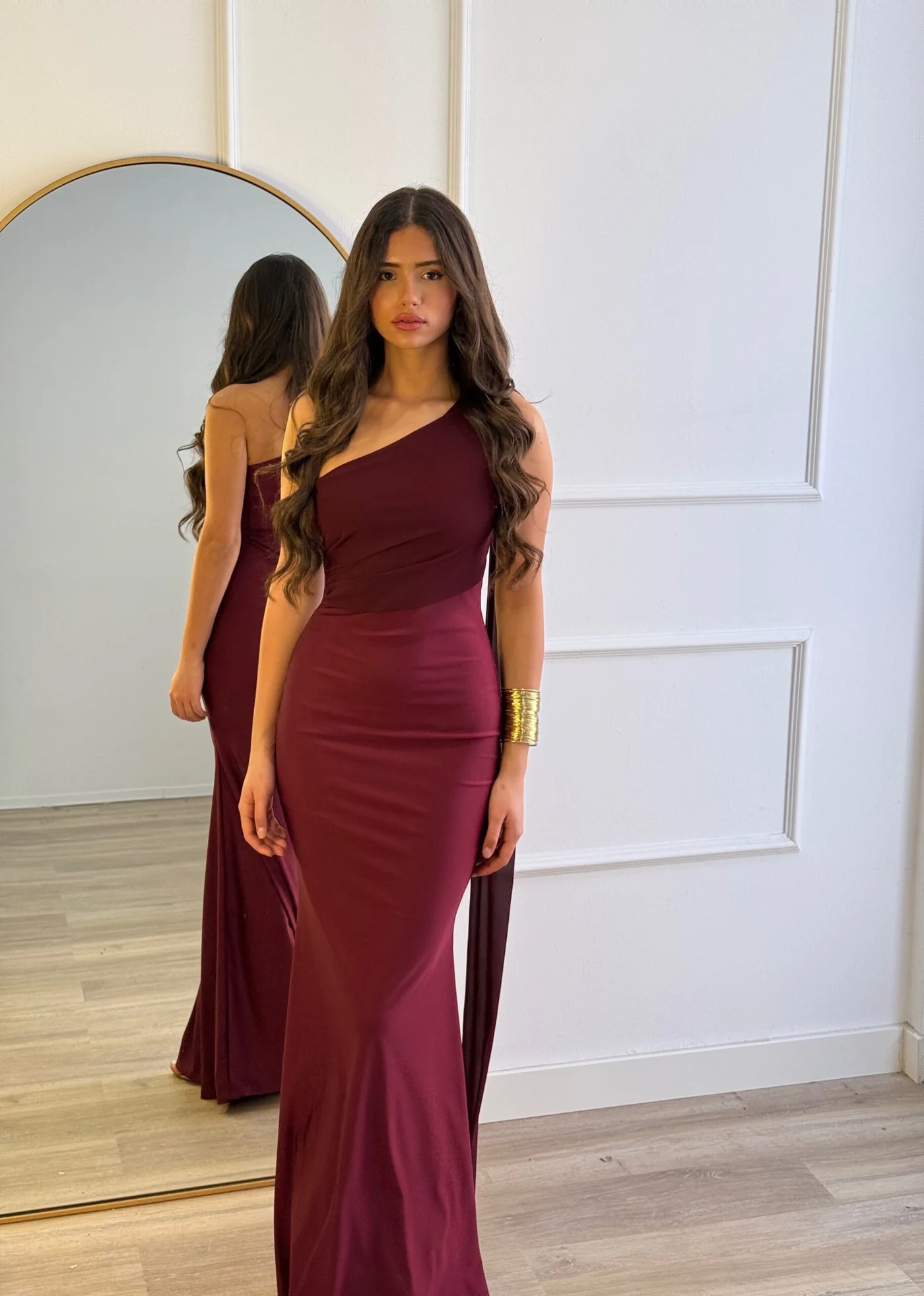 Vestido Loila Burdeos