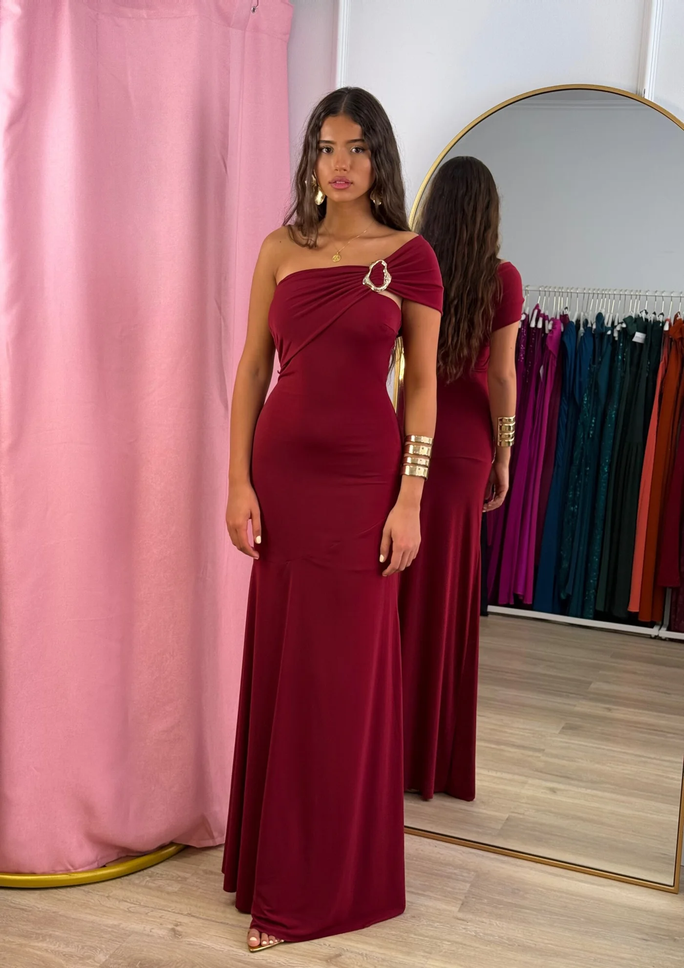 Vestido Viviana Burdeos
