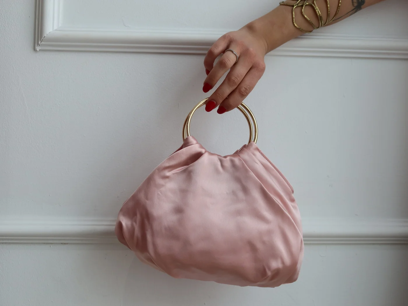 Bolso Bombita Rosa Nude