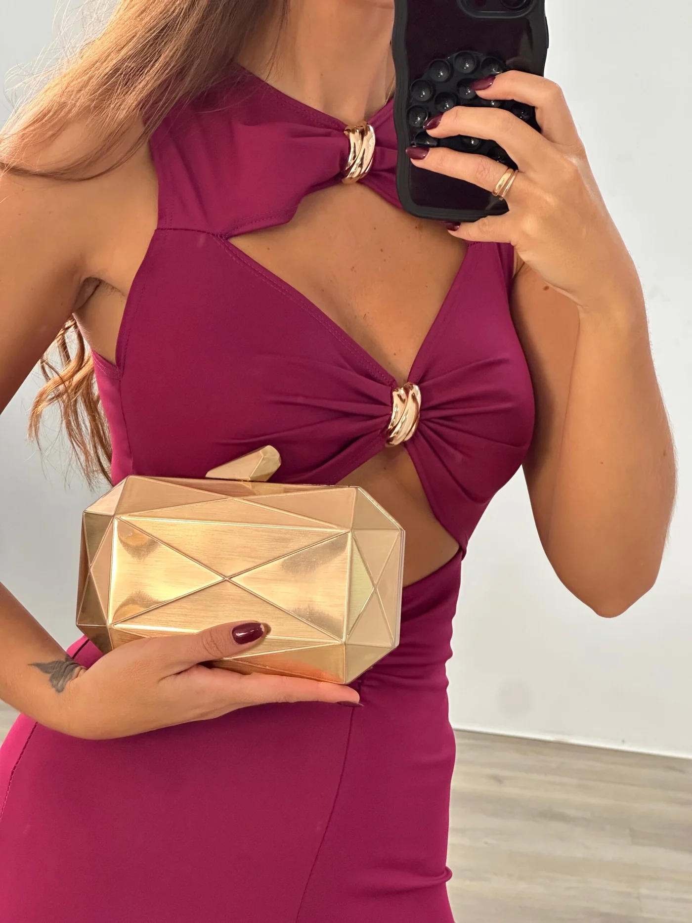 bolso candy oro