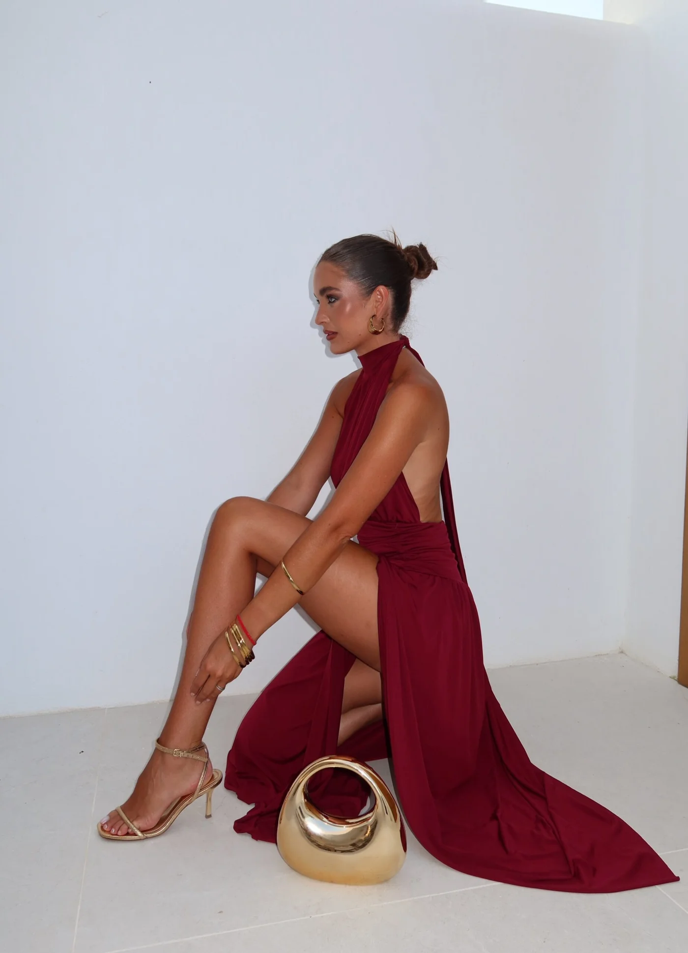Bolso malika oro