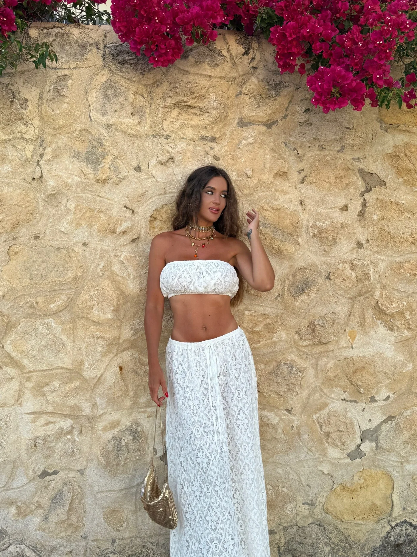 Conjunto Bahamas Blanco