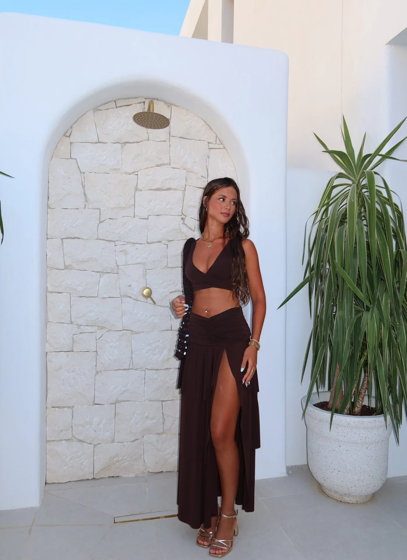 Conjunto Carola Marrón