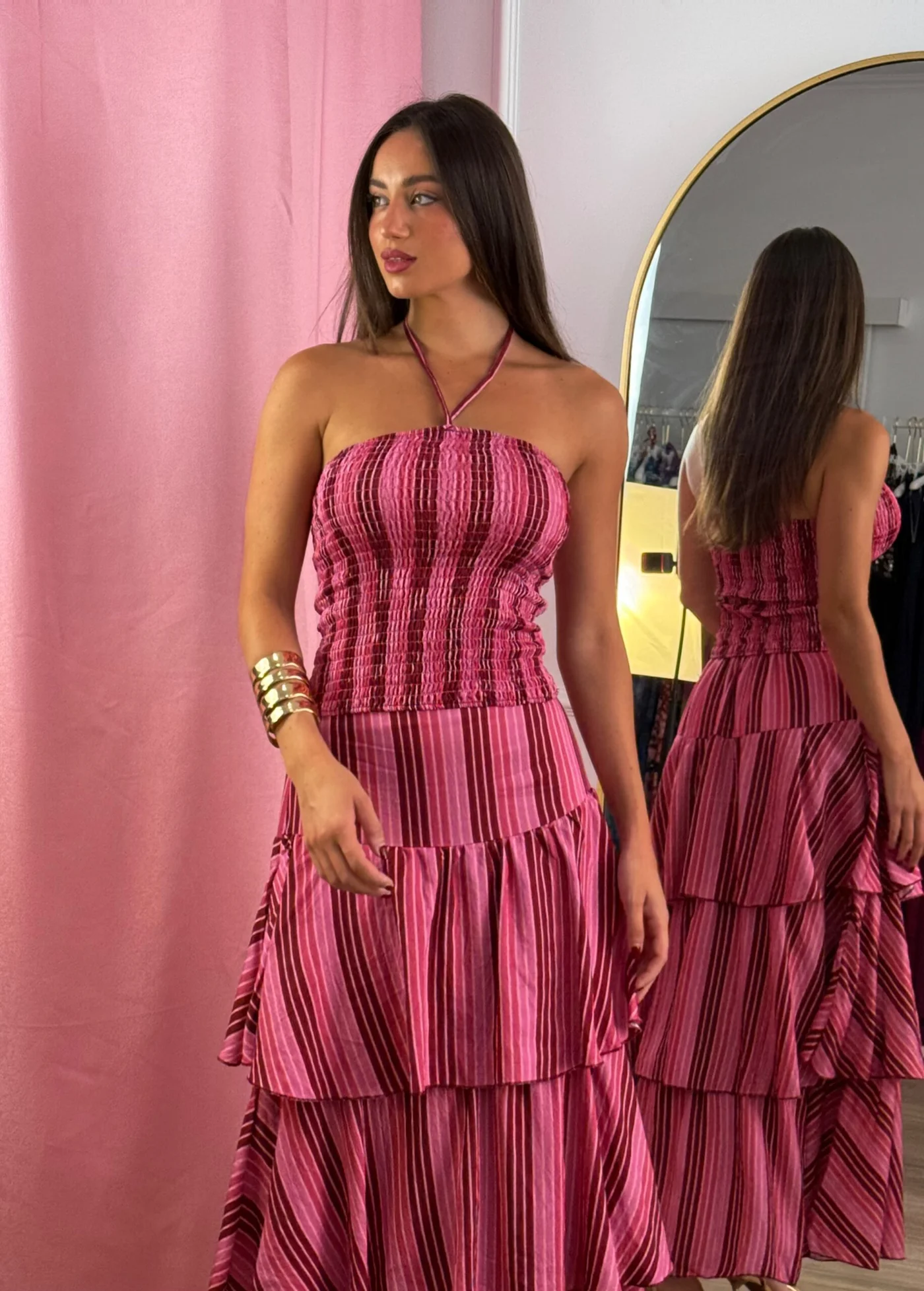 Conjunto Castellana Burdeos