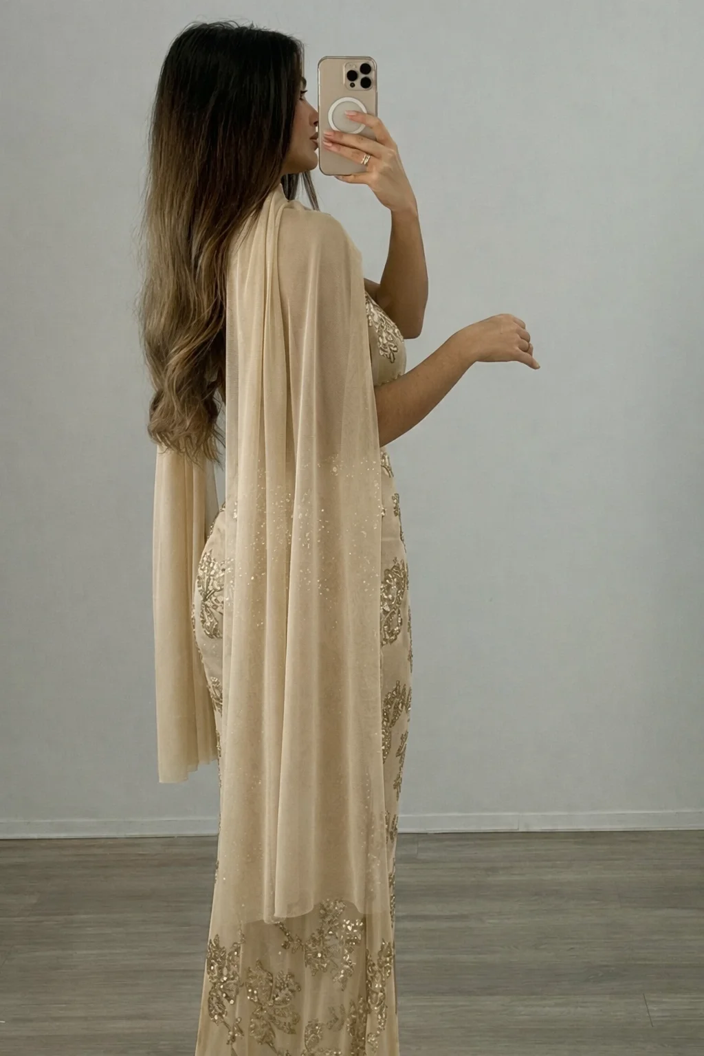 Fular Tul Beige