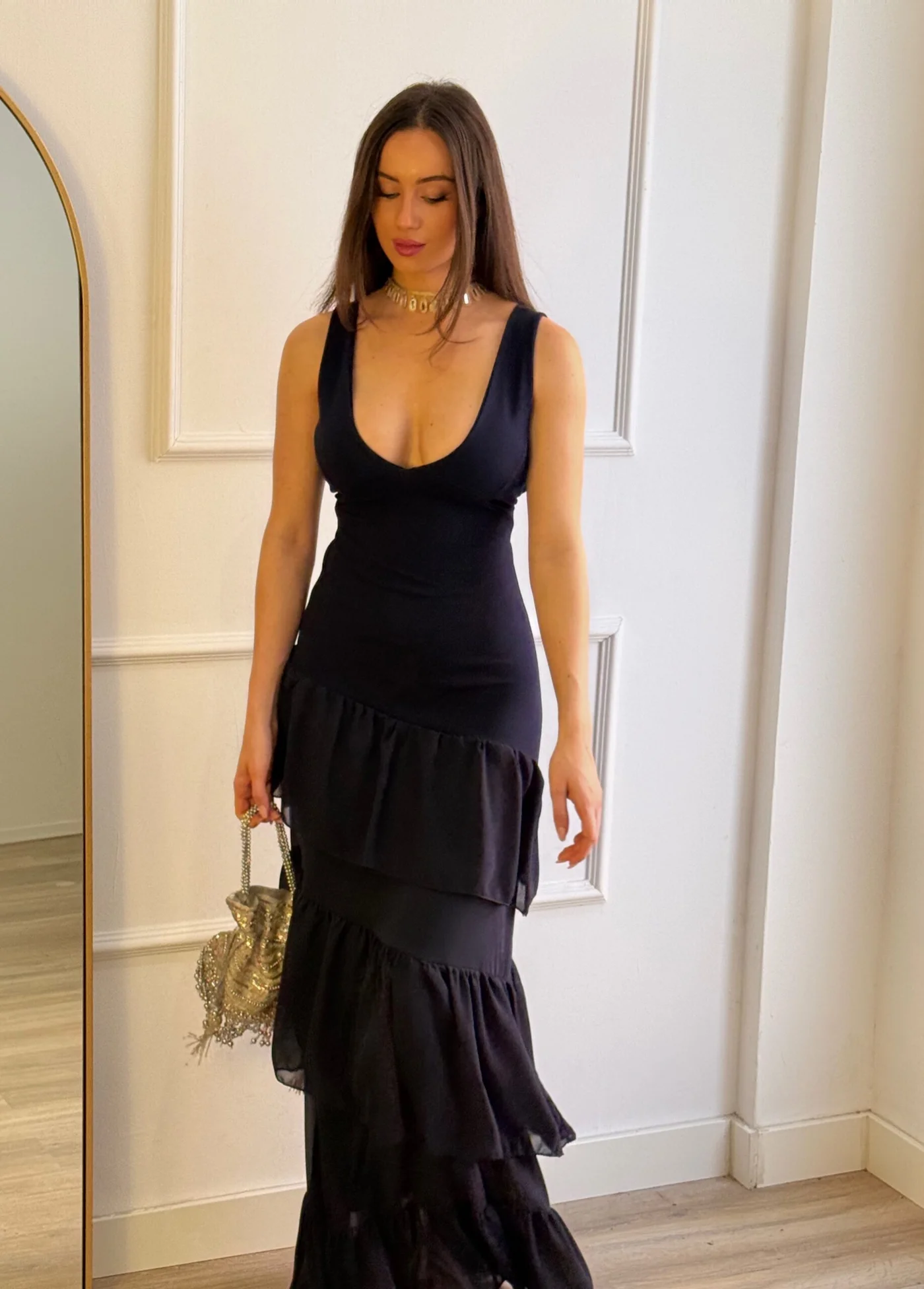 Vestido Almería Azul Marino