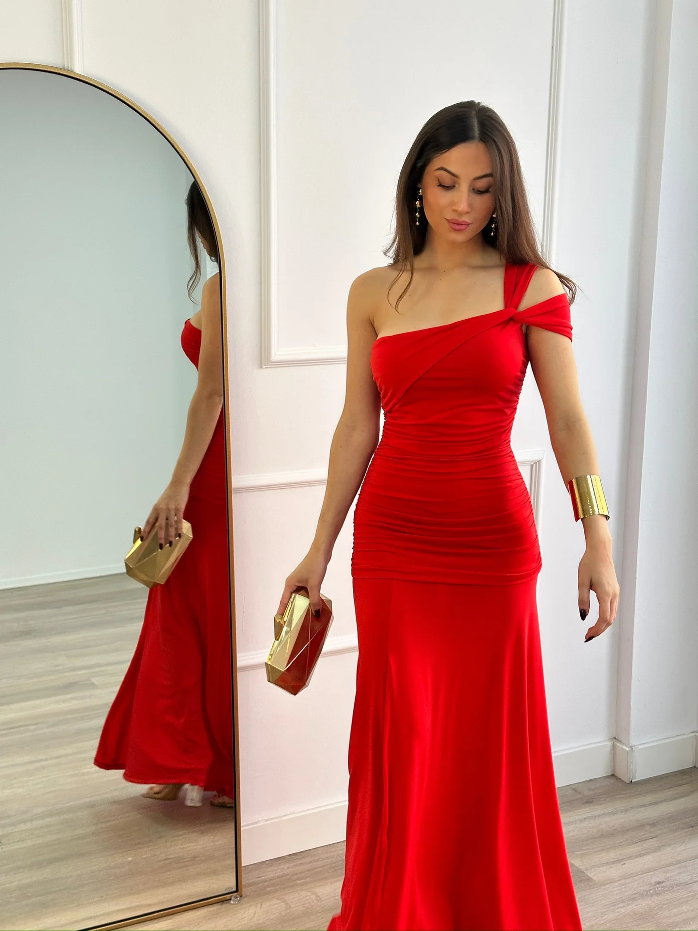 Vestido Amalfi rojo