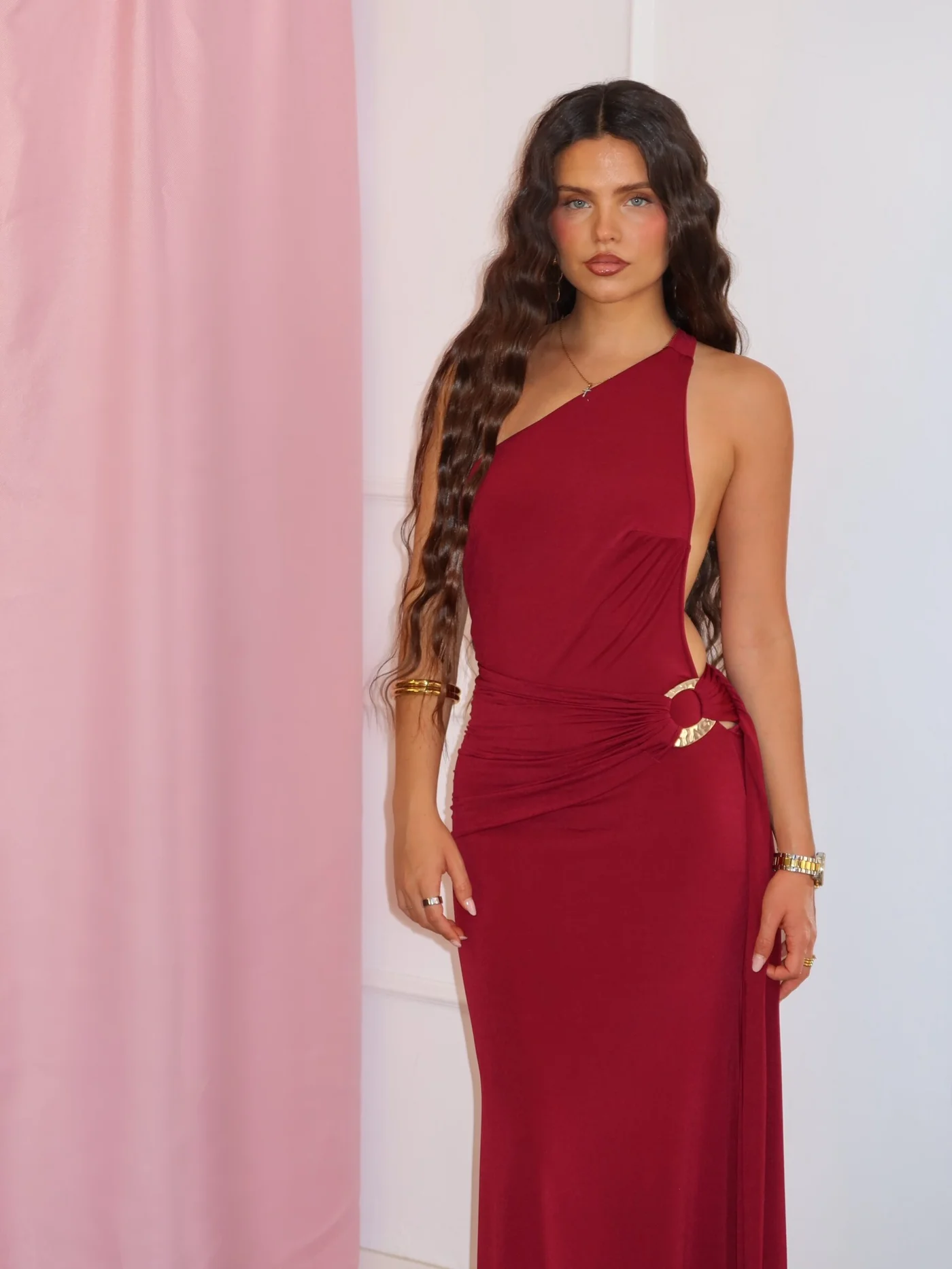 Vestido Amelie Burdeos
