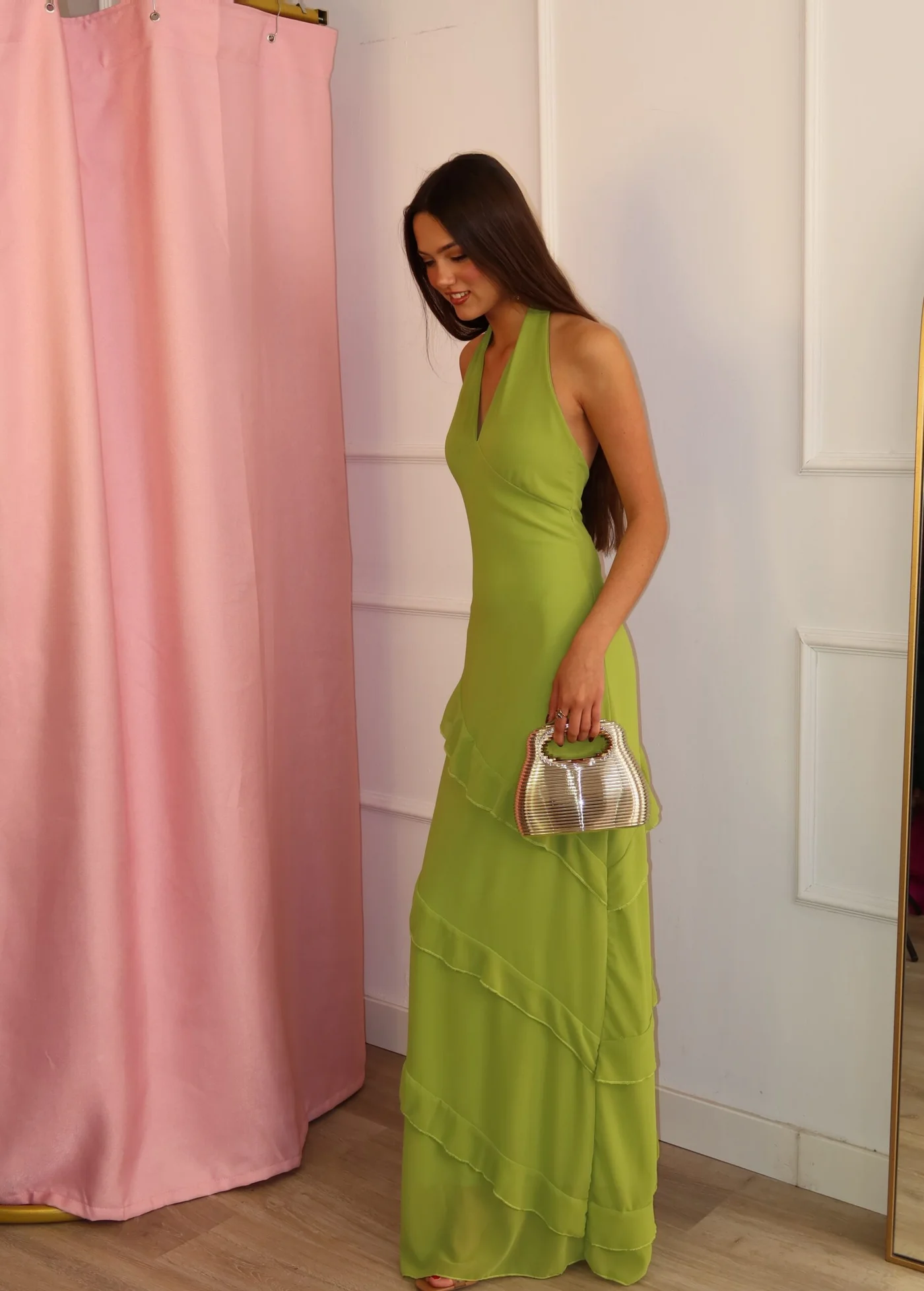 Vestido Aria Pistacho