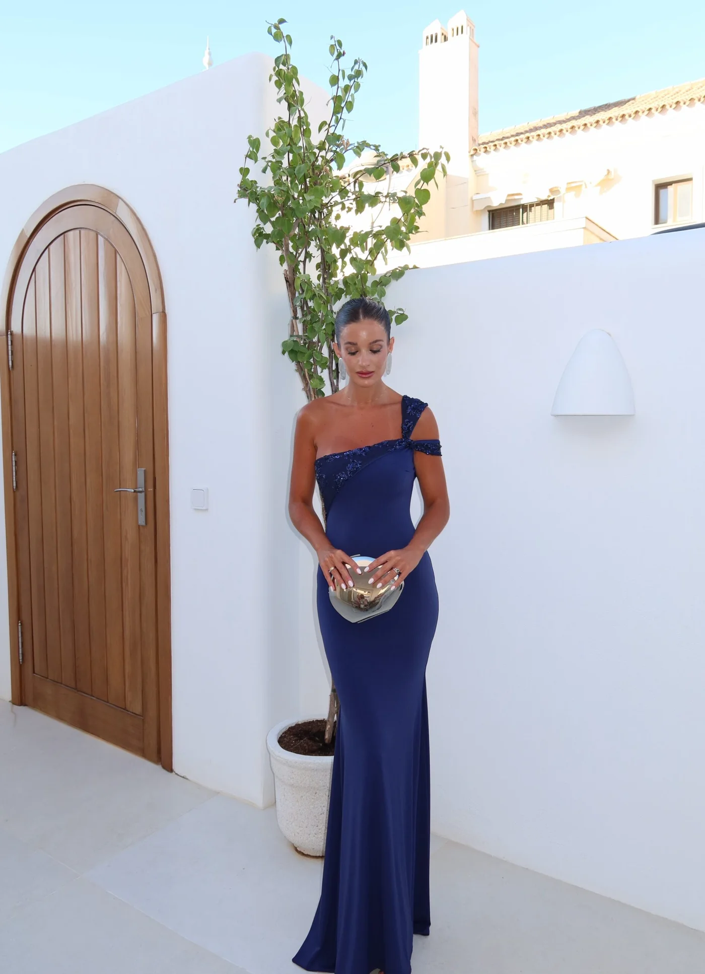 Vestido Barcelona Azul Marino