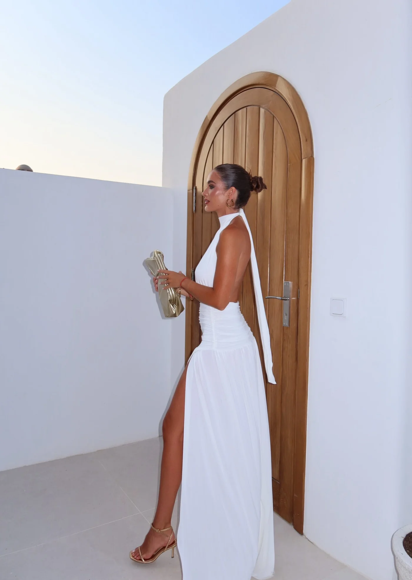 Vestido bruma blanco