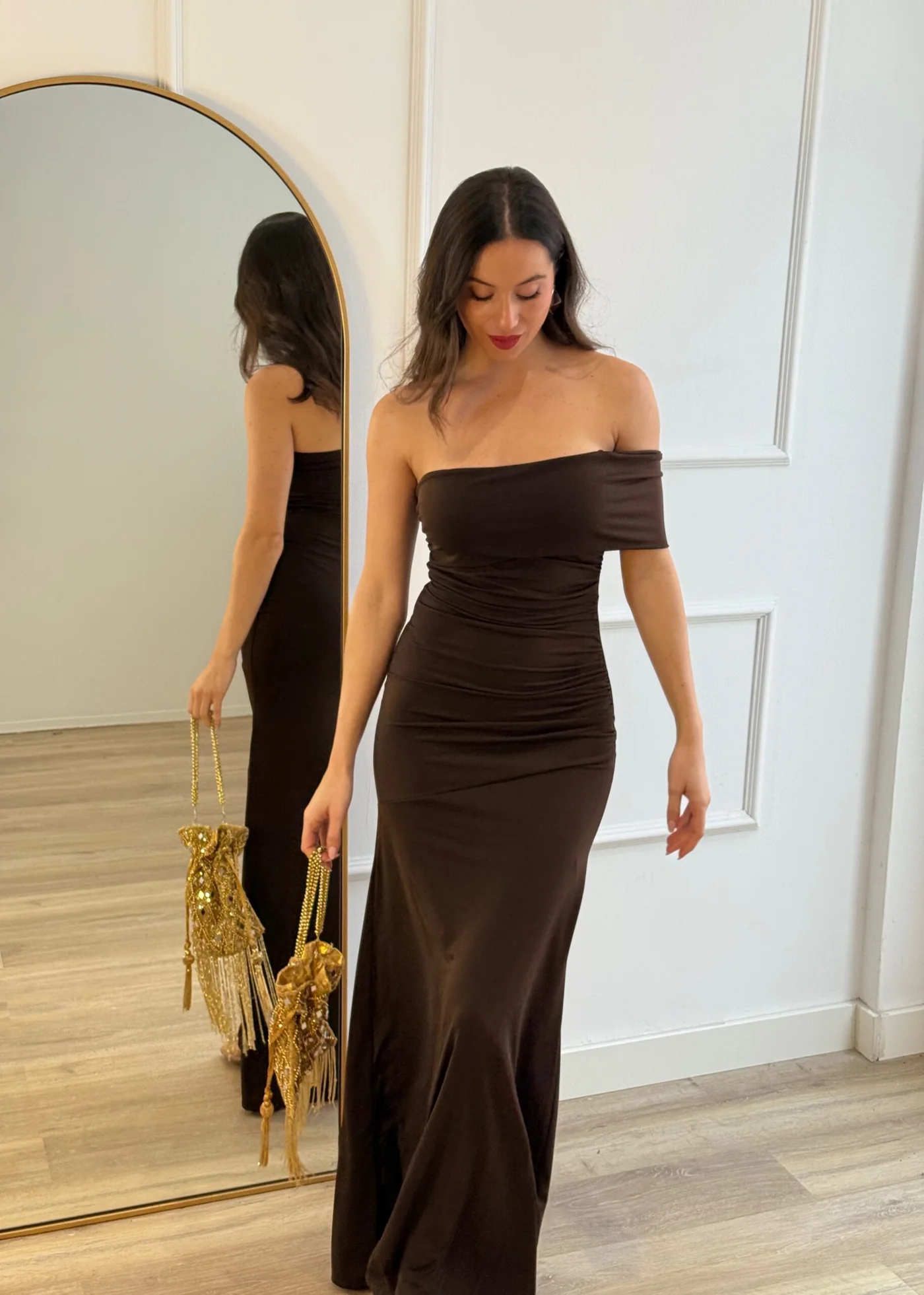 Vestido Camille Chocolate