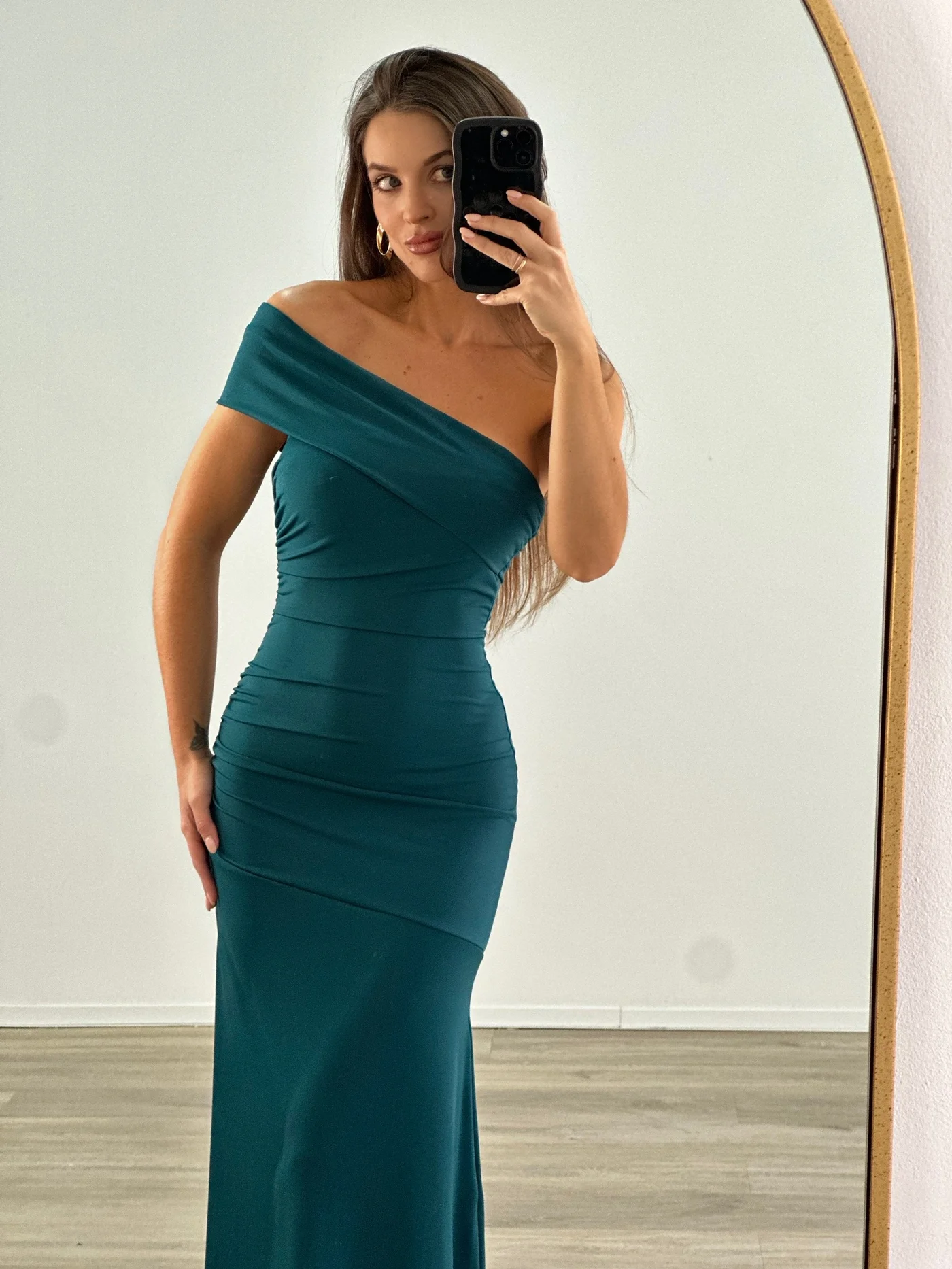Vestido Camille Petróleo