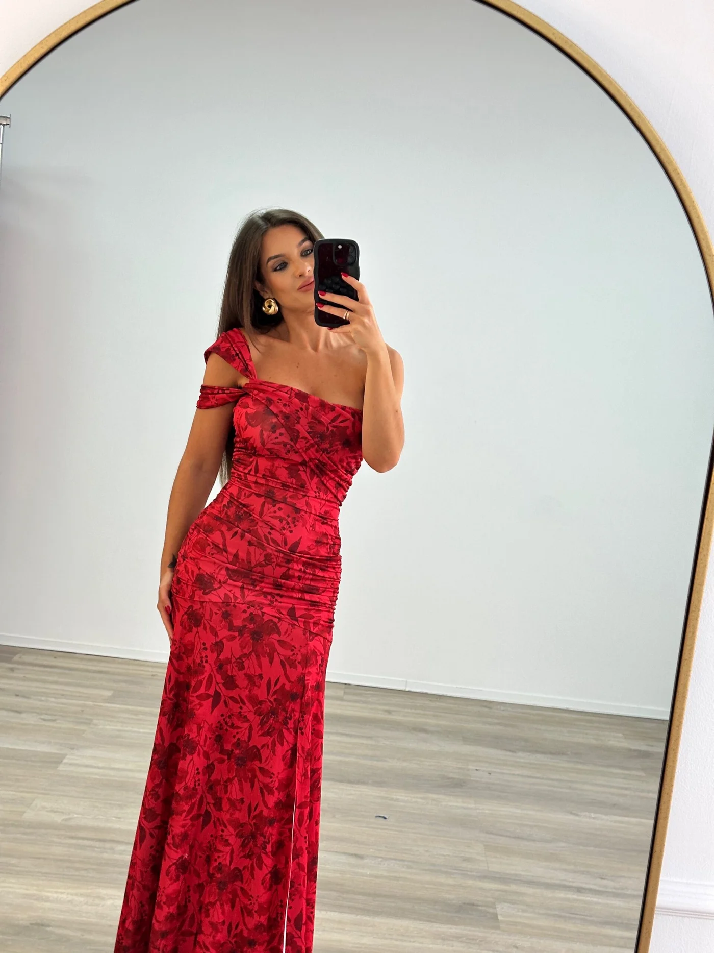 Vestido capri Cereza