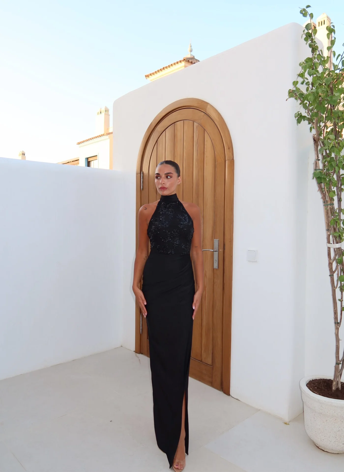 Vestido Cava Negro