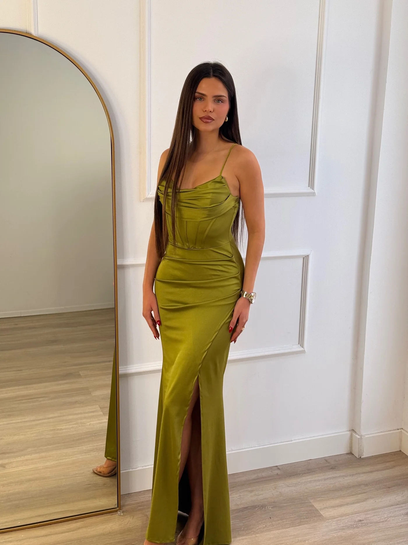 Vestido Eloise Pistacho