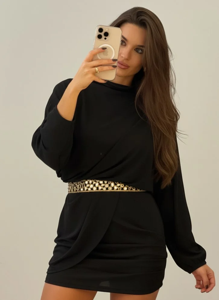 Vestido Ginebra Negro