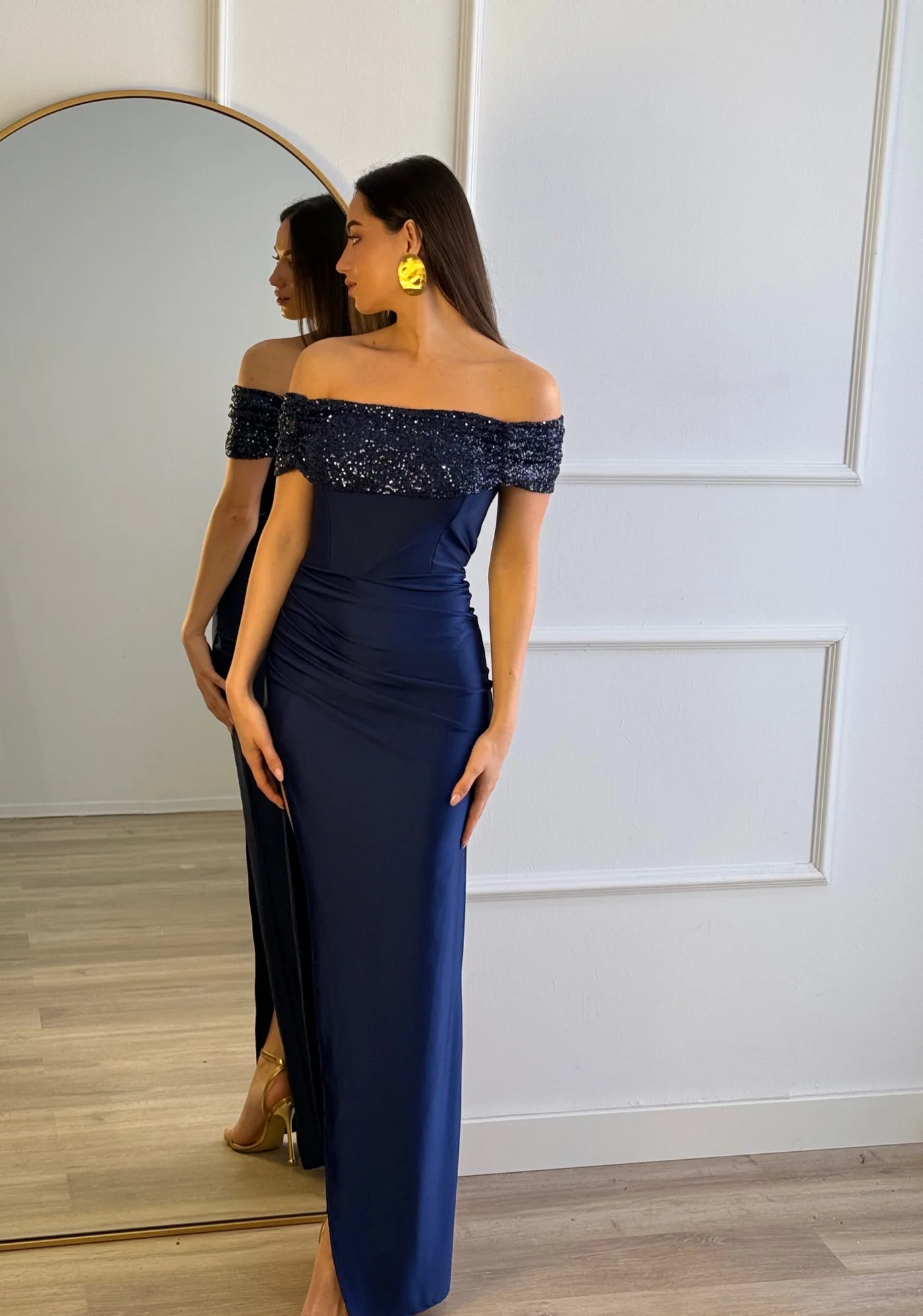 Vestido Harper Azul Marino
