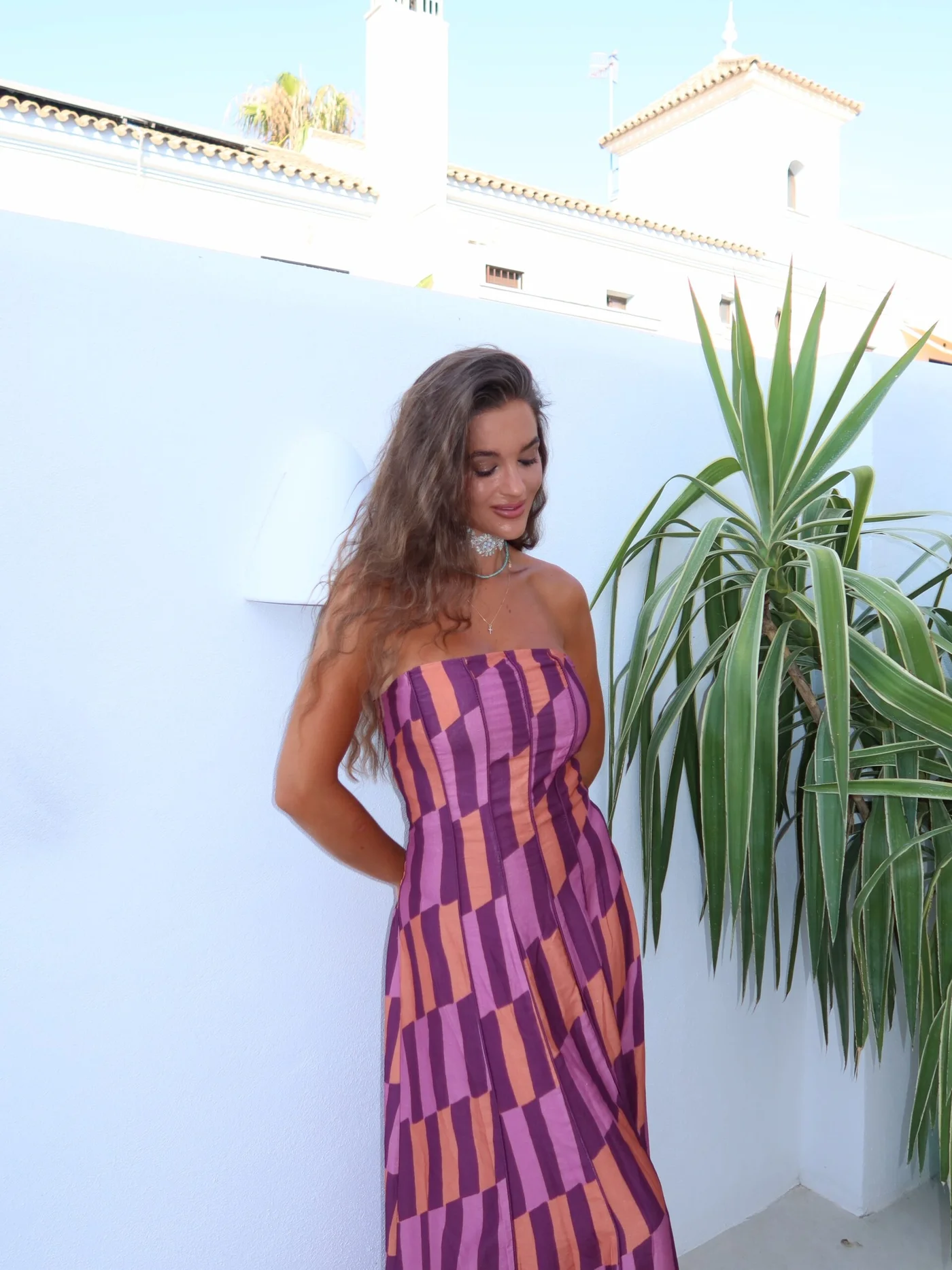 Vestido Hilda Morado