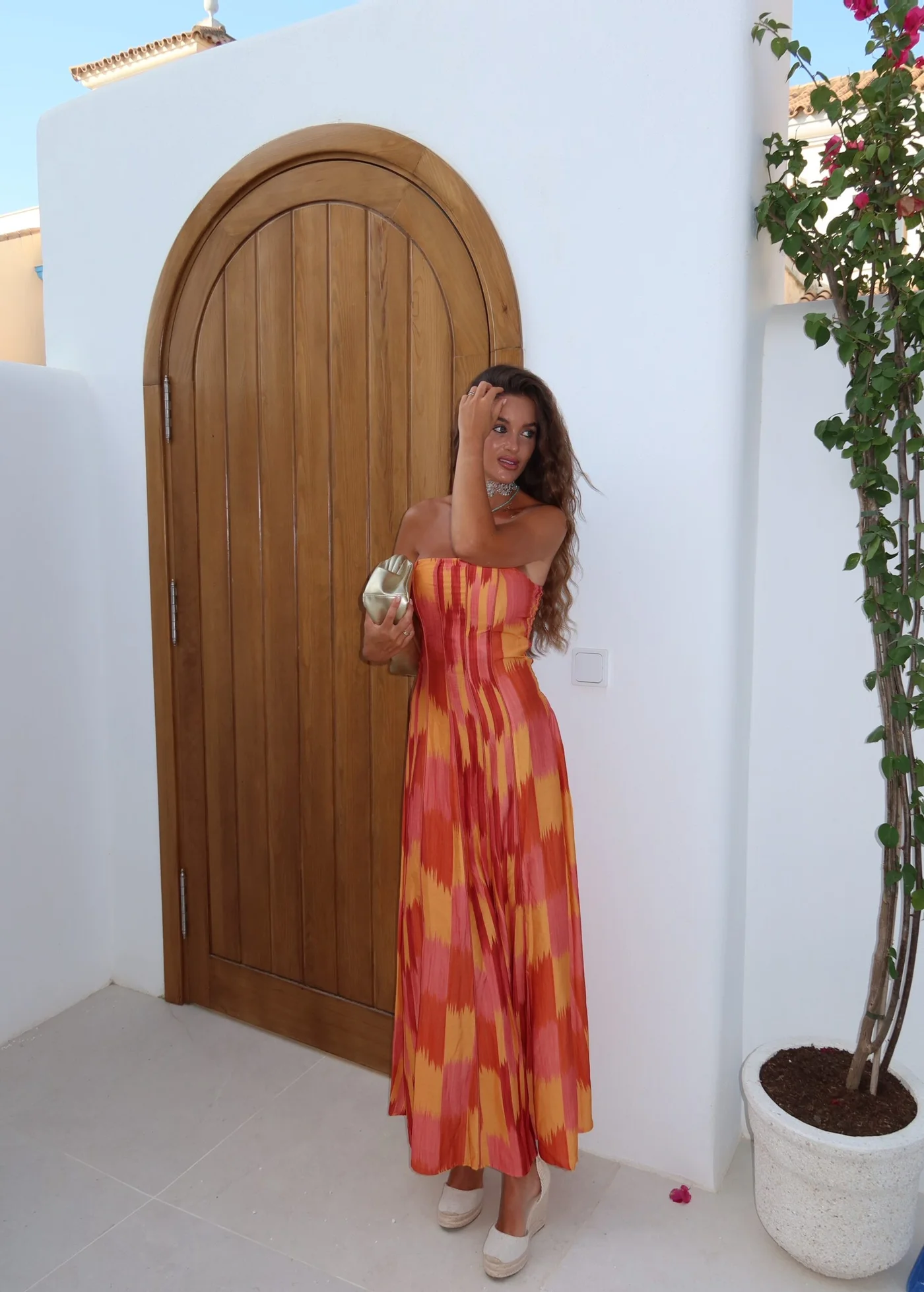Vestido Hilda Naranja