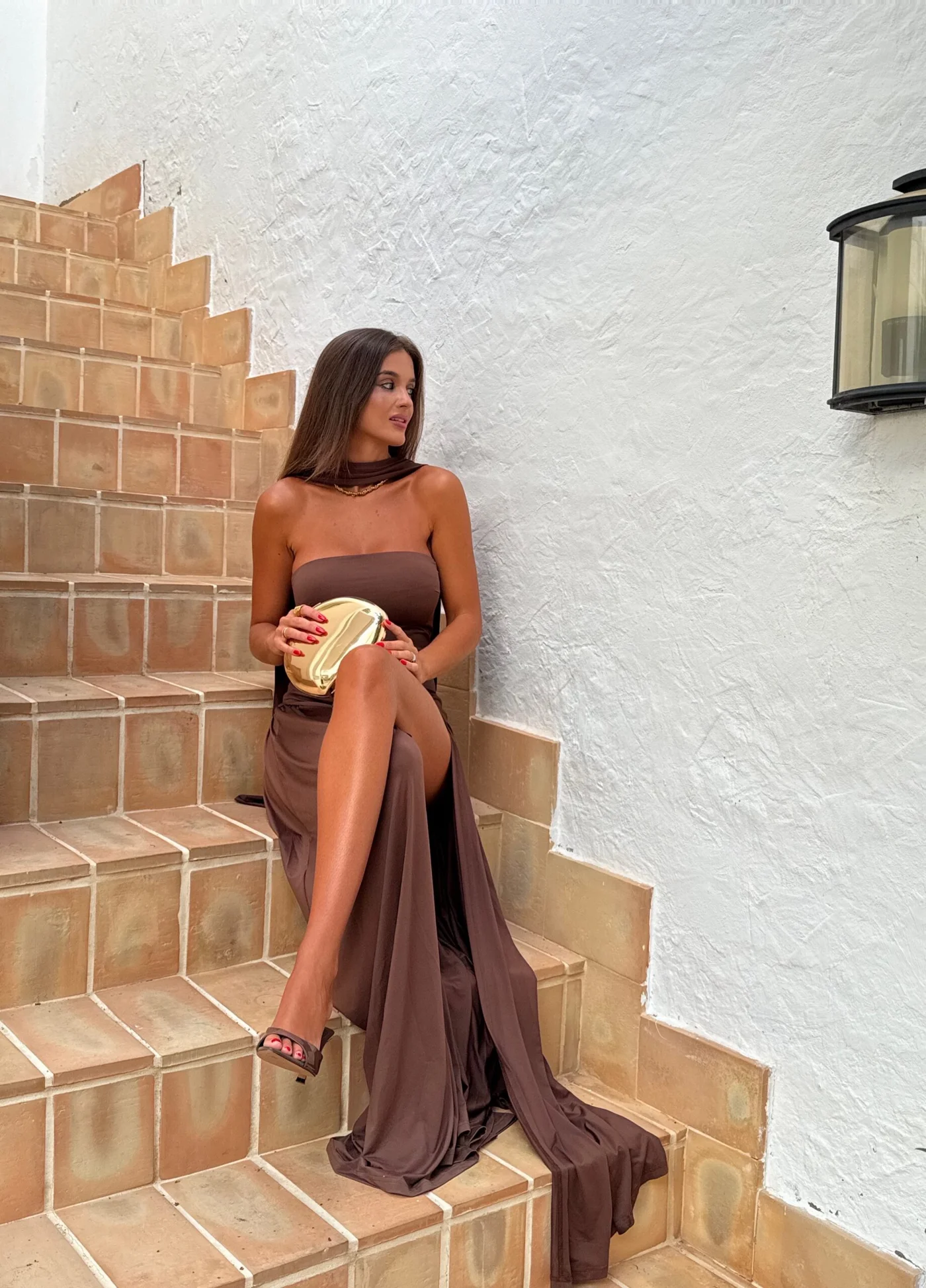 Vestido libby chocolate