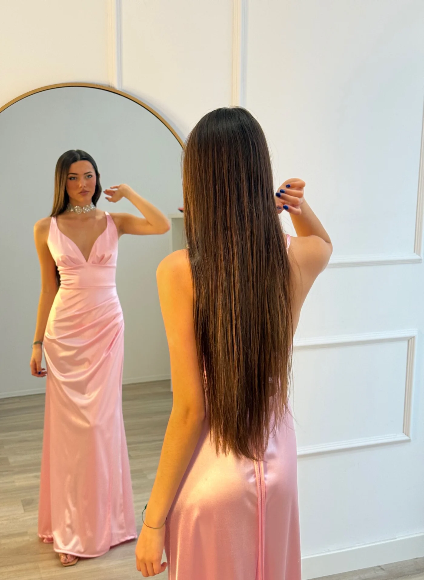 vestido Miatti Rosa