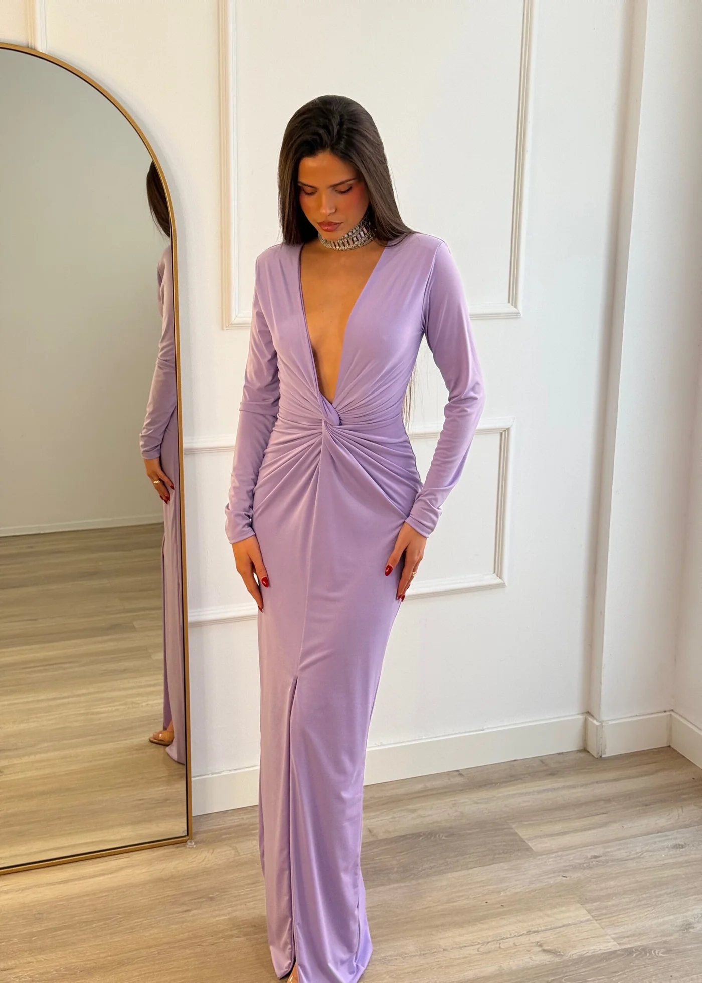Vestido Onna Malva