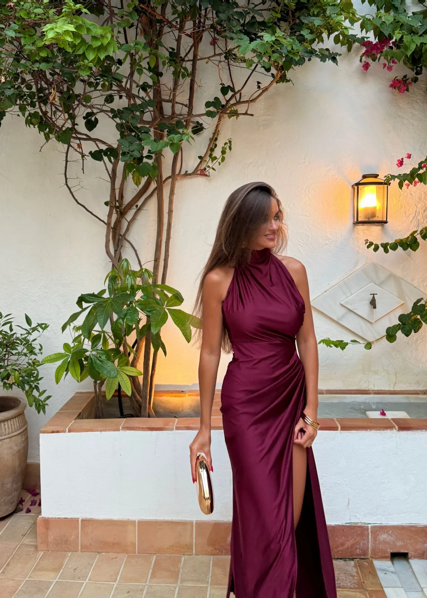 Vestido Saha Burdeos