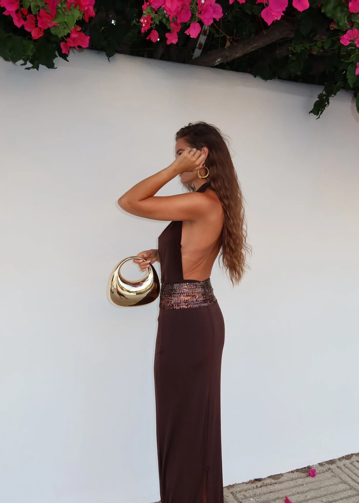 Vestido Sanlucar Marrón