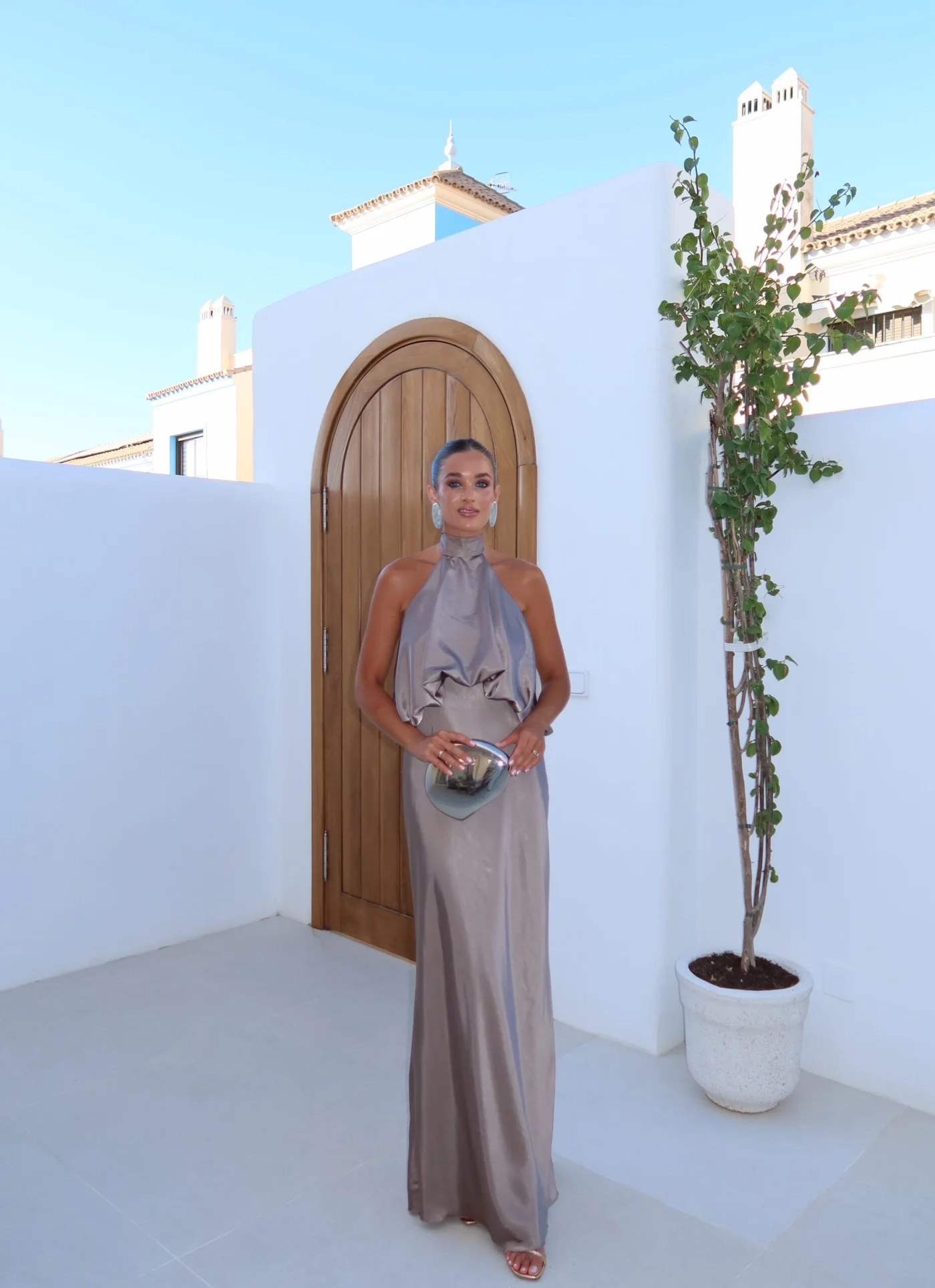 Vestido Simoneta Plomo